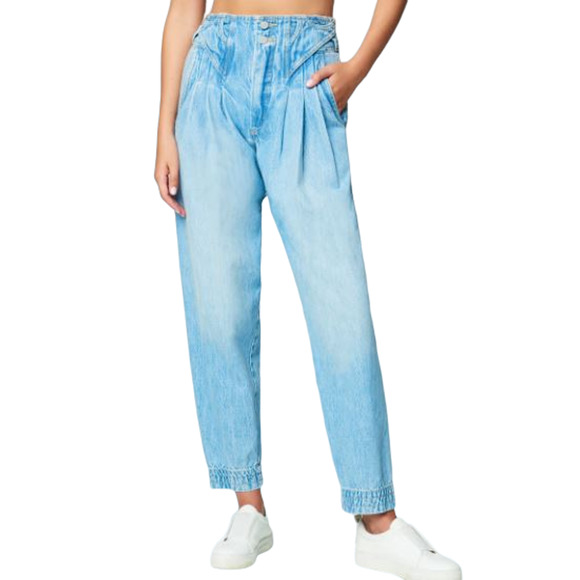 Blank NYC Blue Steal The Show Pants NWT Size 24 - Picture 1 of 9